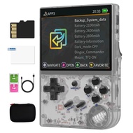 RG35XX Handheld Game Console Support Linux Garlic OS HDMI and TV Output 3.5 Inch IPS Screen 64G TF C