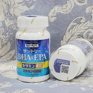 Taiwan Official Fish Oil DHA & EPA+Sesame E [30 Days Serving (120 Capsules) Bottled] SUNTORY