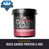 【AUTHENTIC】 BS NUTRITION Mass Gainer Protein 5.4KG - Gym Protein