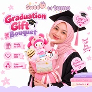 Sweetomo Bunga Konvo Bouquet Convocation Gift Hadiah Konvokesyen Boquet Flower Bunga Doll Bouquet Mu