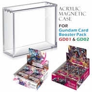 Acrylic Magnetic Case For Gundam Card Booster Pack GD01 & GD02