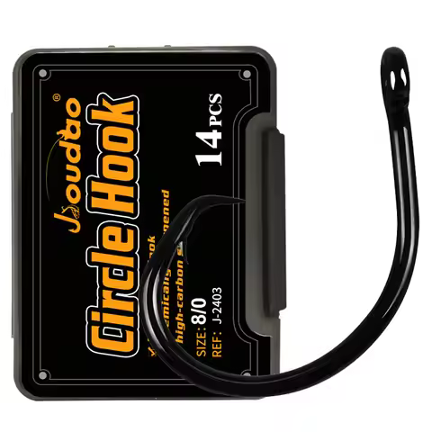 Tuna Hook Fishing Circle Hooks 3X Strong in-Line Fishing Hooks for Tuna Catfish Bass Saltwater Fresh