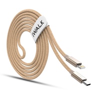 Iwalk Usb Type C To Lightning Cable (Gold)