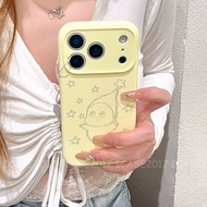 Candy Color Sketch Starman Apple iPhone 17e 16e 15 14 13 12 Pro Max 11 Liquid All-Inclusive Edge Fro