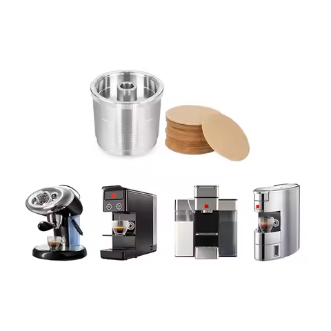 【DIY DECOR】Reusable Coffee Capsule Stainless Steel Pod For Illy Machines X1, X7, X7.1, X9, Y1.1 Y3 Y