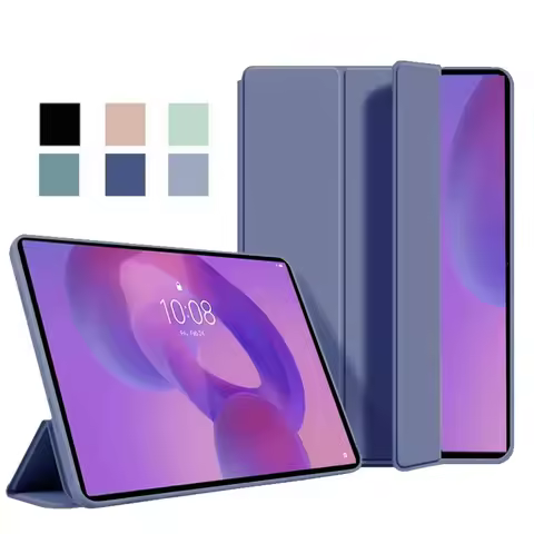 For Lenovo Idea Tab Pro Case 12.7 inch Magnetic Folding PU Stand Soft TPU Back Cover For Lenovo idea