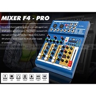 Bàn trộn Mixer Yamaha F4 Pro - Tích hợp vang số 16 chế độ vang - Chuyển đổi thành soundcard livestre
