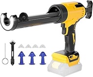Battery Cartridge Presser, Compatible with Dewalt Battery, 20V, Electric Cartridge Gun with 6 Speed,