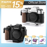 TILTA Fujifilm X-T50 Wooden Handle Camera Cage XT50 Vintage Expansion Accessories Protective Camera 