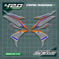 Transparent Striping Sticker Jupiter MX New 135 Exiter Diasil 135 Series - SMXK-UV