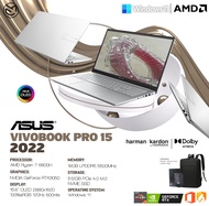 ASUS VIVOBOOK PRO 15 2022 R7-6800H RTX3050 15.6" OLED 2880x1620 133%sRGB 120Hz 16GB LPDDR5 512GB SSD