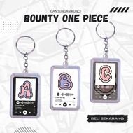 GANTUNGAN XB Keychain Initial Letters PART 6 API acrylic keychain