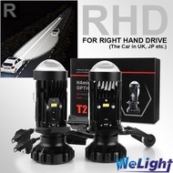 T2 LED H4 Car LED Headlight Mini Projector H7 LED Headlight  Projector 110W 4000K 15000LM Headlamp bulb