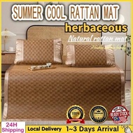 Summer bamboo rattan mat adult children cool sleeping mat sheet 90/150/180cm Bamboo Mat Tikar Rotan 