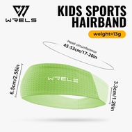 WRELS Kids Sports Hairband Anti-Slip Fixing Soft Sports #6L97
