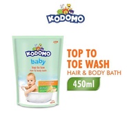 Sabun mandi kodomo hair and body 2in1 450 ml/Kodomo Top to toe wash 450 ml