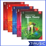 ABRSM Discovering Music Theory Grade 1 - 5 Workbook Discovery Music Theory Music Books