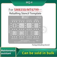 Amaoe MQ4 BGA Reballing Template Stencil For SM8350 SM8450 SM7315 SM7325 MT6833V MT6799W MT6877V RAM