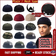 ❀Topi Kopiah Viral Mikihat Ustaz Abdul Somad Baru Haji Umrah Topiah Songkok Roll Hat Cap Sailor cap Tren Baharu Moden❋