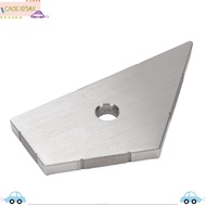 ICAOE103 Fret Leveling Tool, Stainless Steel Silver Fret Leveler, Premium Pickup Leveling Tool Guita
