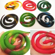 Free Shipping Simulation Fake Snake Toy Fake Field Snake Cobra Model Children Soft Rubber Snake Tric