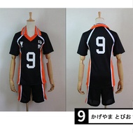 Shoyo Hinata Cosplay Costume Anime Haikyuu Karasuno High School Uniform Sportswear Shirt Shorts Voll