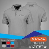 Xperia sony smartphone polo shirt / sony xperia collar t-shirt