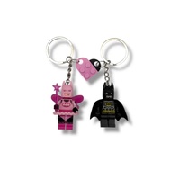 Anime Building Blocks Keychains Batman Batman Figurine Doll Toy