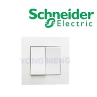 SCHNEIDER VIVACE  2 GANG 1 / 2 WAY LIGHT SWITCH KB32
