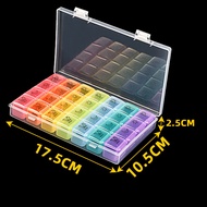Pill Box Portable Packing Medicine Dispenser 7 Days Small Portable One Week Pill Box Pill Medicine S