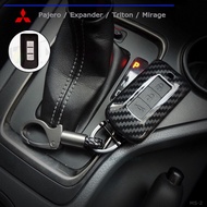 🔥Premium KEY🔥เคสกุญแจรถยนต์ MITSUBISHI ปลอกกุญแจรถยนต์มิตซูบิชิ PAJERO / EXPANDER / TRITON / MIRAGE / ATTRAGE เคสกุญแจรถ Smart key (กดสตาร์ท2-3ปุ่ม) แถมฟรี พวงกุญแจรถยนต์