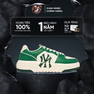 [ Full Box Hidentag ] Giày MLB Chunky Liner NY Xanh Lá SS Mới Chính Hãng. Độn Đế. Giày Thể Thao Chí