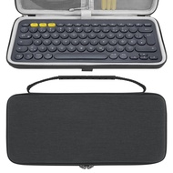 GEEKRIA K380 Wireless Keyboard Case, Hard Travel Carrying Case for Small Compact Tenkeyless Wireless