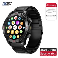 Jam Tangan Pintar, LOKMAT ZUES 7 Pro, dengan Fungsi Peringatan Mesej, Panggilan Bluetooth, Lampu Sul