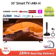 55 inch Smart TV Android 4K TV / TV / Digital Antenna/ Google Play Store |Local Program|Netflix /Youtube