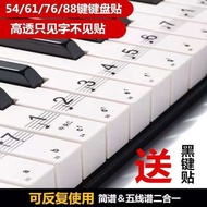 Na Piano Keyboard Sticker Key Key Key Key Children's Electronic Keyboard Staff Keyboard Sticker Note