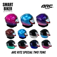 ARC Ritz Two Tone Helmet 2024 Raya Special Color SIRIM Approved JPJ Lulus