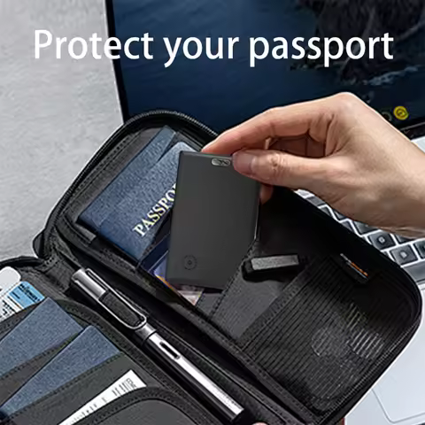 GPS Locator Smart Bluetooth-Compatible Tracking with Key Chain Hole Smart Tag Wallet Phone Finder fo