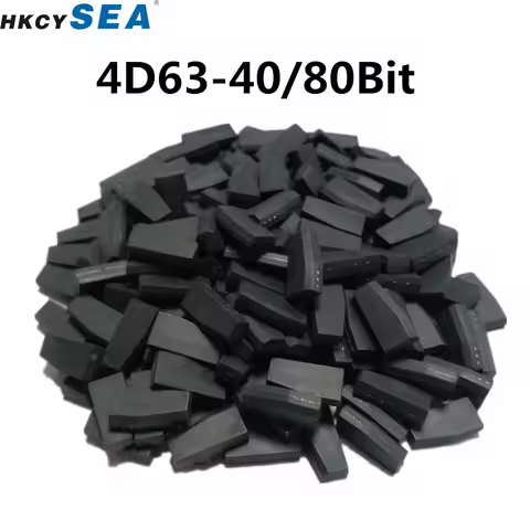 HKCYSEA 10/50/100pcs,High Quality!4D63 40/80bit ID63 ID83 TP33 Blank Ceramic Transponder Chip for Fo