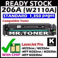 HP206A Compatible Laser Toner HP 206A W2110A 206X W2110X Black W2112A Color LaserJet MFP M282nw M283