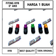 HYB FITTING AN3 THREAD TO HOSEOriginal