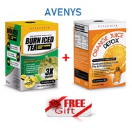 AVENYS SLIMMING SET BURN ICED TEA ( BIT ) + ORANGE JUICE DETOX (OJD)