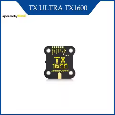 SpeedyBee TX ULTRA TX1600 5.8GHz 48CH 1.6W FPV VTX High-efficiency Heat Sink 2-6S LIPO 20X20mm for F