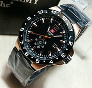 Jam Tangan Pria Swiss Army Sa-2020M Original Black Gold