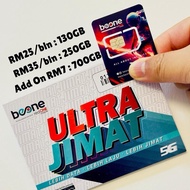 Prepaid SIM Card BeONE by redONE Cheap Prepaid Unlimited Internet Speed 4G 5G SIM Card Unlimited Cal