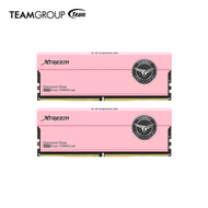 十銓 TEAM T-FORCE XTREEM 玄鏡 散熱片 DDR5-7200 32GB (16G*2)-粉(CL34/支援XMP&EXPO)