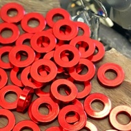 STONEPRO WASHER  ALLOY  M6 SKRU  COVERSET CASING Engine Alloy Cnc Tebal - 1 pack 10 biji nd Stone pr