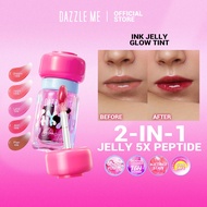 DAZZLE ME Ink-Jelly Glow Tint | SPF 15 PA++ Lip Peptide Hydrating Oil Tint Hybrid LIPTINT