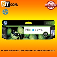HP 971XL High Yield Cyan Original Ink Cartridge CN626AA