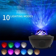 rifeikai 1 PC USB LED Galaxy Projector Light Ocean Wave Star Starry Sky Decor Night Lamp For Home De
